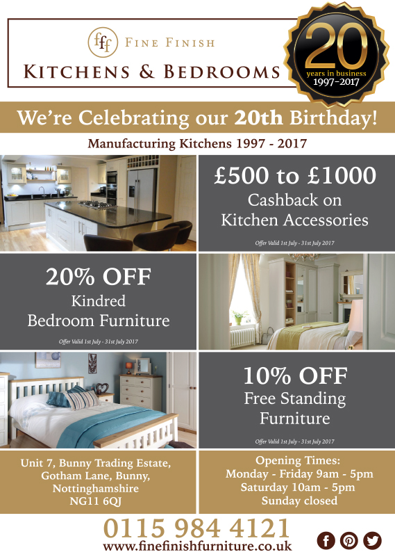 Great Offers to Celebrate 20 Years!