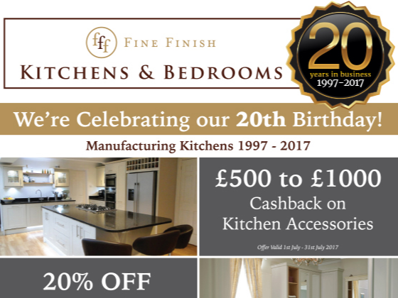 Great Offers to Celebrate 20 Years!