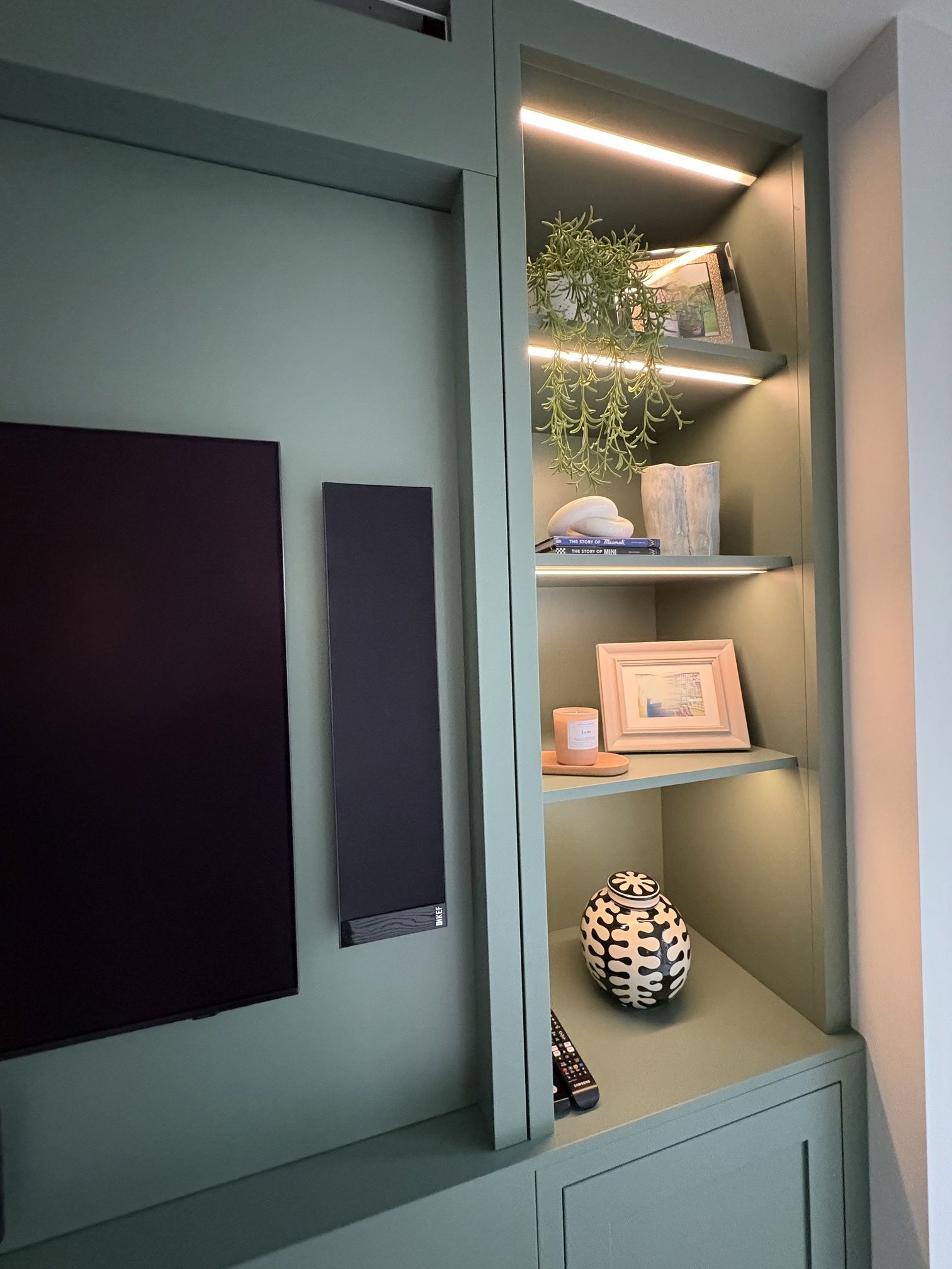 Media Unit in Newton Smooth Cactus 5