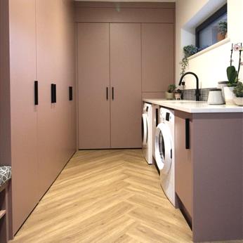 Utility Room – Stanton Grained Pink