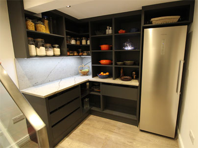 Oak Veneer Pantry